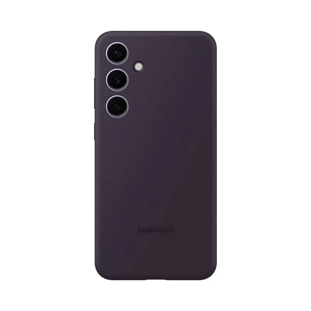Samsung Galaxy S24+ Plus Silicone Phone Case Dark Violet